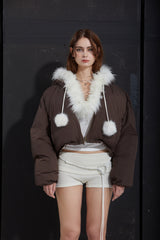 JUNGLE PADDING -BROWN