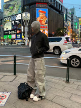 ミリタリーインシジョンラインカーゴパンツ4C