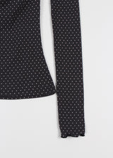 DOT SLEEVELESS BOLERO