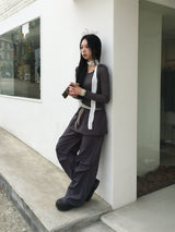 シャインリンクルロングスカーフ (6c)