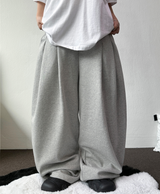 10000SOLD BACK-FRONT WIDE BALLOON PANTS🖤2COLOR 🩶S-XL