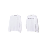 RELABEL MEMBER member-exclusive pure cotton raglan short and wide simple logo basic casual long-sleeved T-shirt