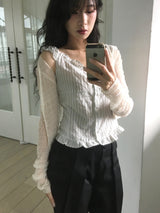 Sunday ピンタックショーツ