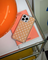 DOT JELLY Gel Hard Slim Phone Case - Orange