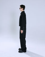 SEMI WIDE PANTS BLACK