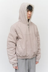 Ark Fur Bomber Jacket