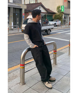 Hood layered long sleeve
