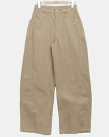 Winky Cotton Wide Pants
