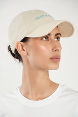 TEMPUS LOGO CAP [CREAM]