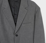 Youth Over Fit Crop Blazer (3color)