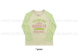 BROOKLYN STRIPE RAGLAN TOP