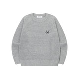MONE RAGLAN R-NECK KNIT (4Color)