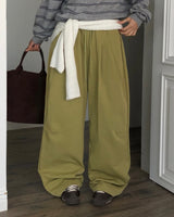 [ORIGINAL] ROSE Pintuck Cotton Pants