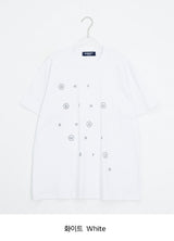 [unisex] Murre Loose Fit Printing Short Sleeve Tee