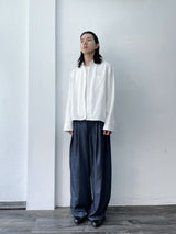 Midnight Navy Extra-Wide Trousers
