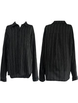 [unisex] overfit joy stripe shirt (2color)