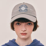 Clover Ball Cap_Navy