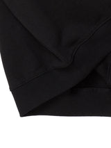 EMBLEM PATCHWORK SWEATSHIRT (BLACK)