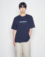 25FW コネクトグラス半袖Tシャツ ダークネイビー