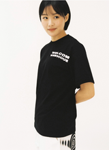 ウェルカムウェブハウスTシャツ - ブラック