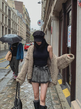 [handmade] タディーボカシオーバーカーディガン