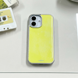 [MADE][Epoxy Silver Bumper Case] Lemon Case
