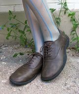 Derby 0066. Rubber Sole Loafers - 2colors