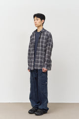 Rounding Dyeing Cargo Pants (2color)