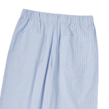 25SS ストライプセットアップルーズフィットパンツ ブルー