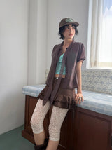 TIE SHEER SHIRT