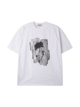 ローズスクエアプリンティングショートスリーブT　2C
