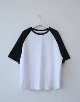 カッティングラグランTシャツ