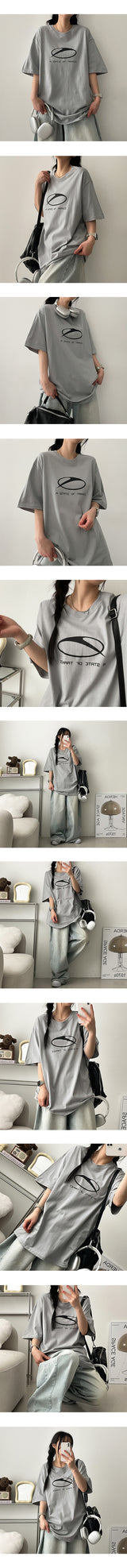 State Overfit Short Sleeve Tee