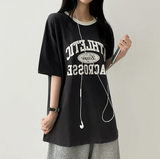 クリアリー カラーリング ボクシーフィット半袖Tシャツ
