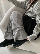 [MADE] Maya Shirring Bootcut Long Training Pants