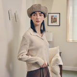 VA スタッドオクタゴンウールベレー / Beige