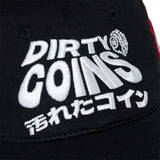 DCxRS ロゴウェーブエンブロイダリーキャップ Black