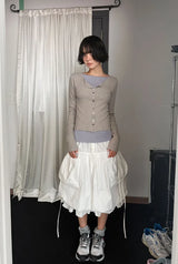 TENCEL BOAT-NECK SLIM TEE