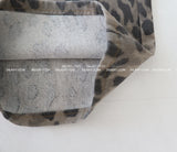 leopard leopard wide long pants