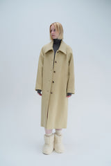 RELAXED BALMACAAN COAT