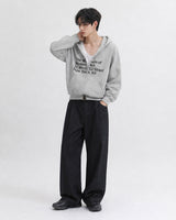 (UNISEX) Museum Bonded Hood Zip-Up
