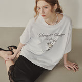ジェラートグラフィックオーバーサイズTシャツ