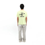 セーフティーロゴTシャツ (LIME)