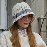 Cotton Candy Bucket Hat (Ivory)