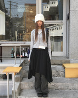Betty low boots cut pants