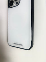 [SIMPLE] ホワイト グラスバンパーケース