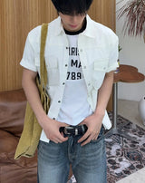 Heize Paris Ringer Short Sleeve Tee
