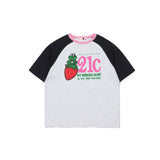 21C フロッグオーバーフィットラグランtシャツ