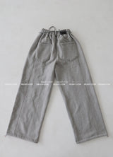 String Belt Set Zuri String Wide Pants