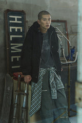 CARPENTER WASHED COTTON PANTS